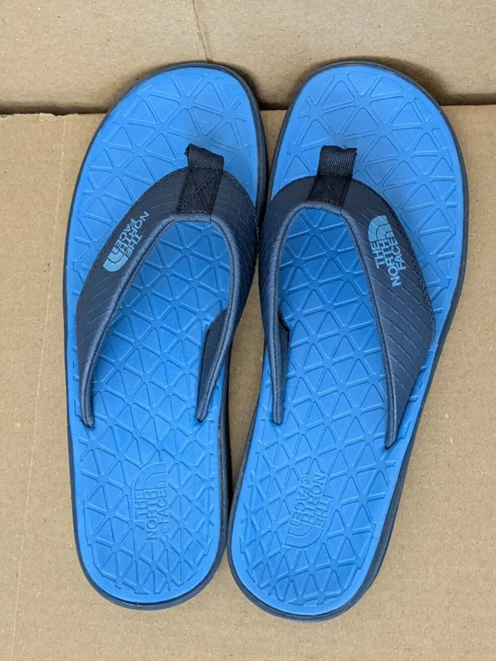 The North Face Base Camp Lite Flip-Flops Men's Size 10 Blue